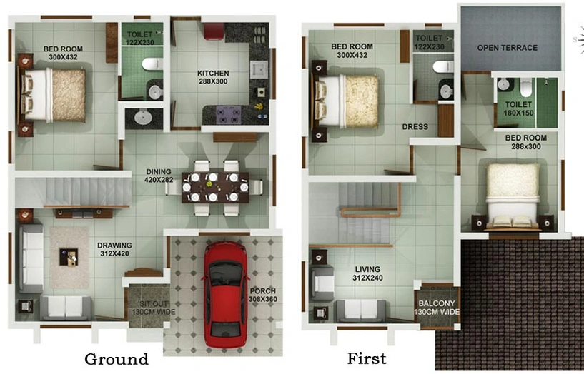 3 BHK House/Villa in My Home Grace Villas in Aluva, Kochi - Image 818533