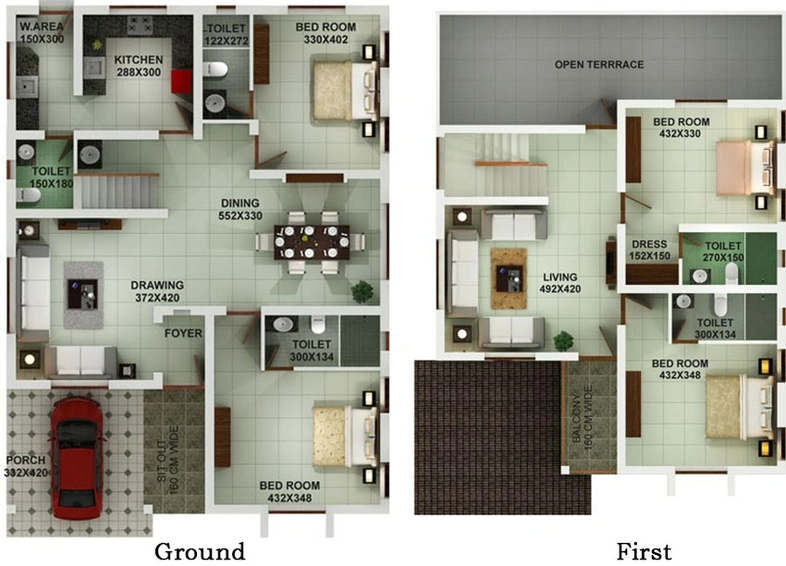 4 BHK House/Villa in My Home Grace Villas in Aluva, Kochi - Image 818535