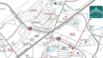 Location of Adityaraj Majestic - Image 112200