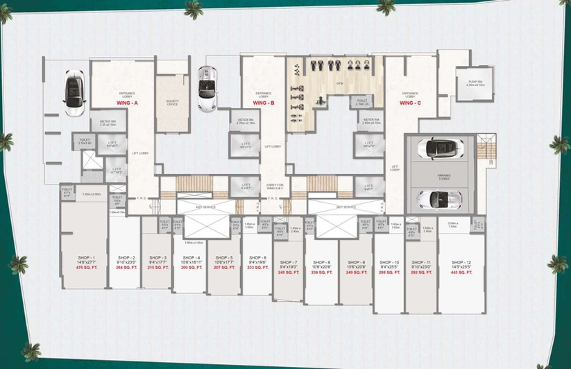 Master Plan of Adityaraj Majestic in Chembur East, Mumbai - Image 112202