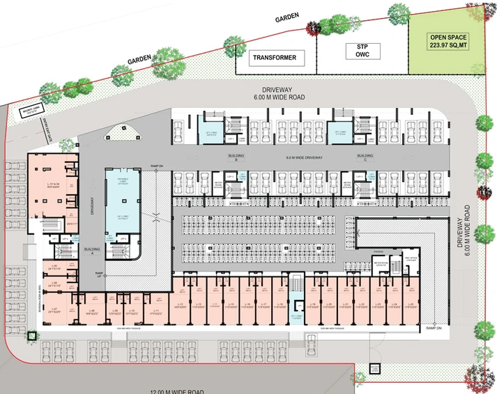 Master Plan of Parmar The Highgates in Hadapsar, Pune - Image 111793