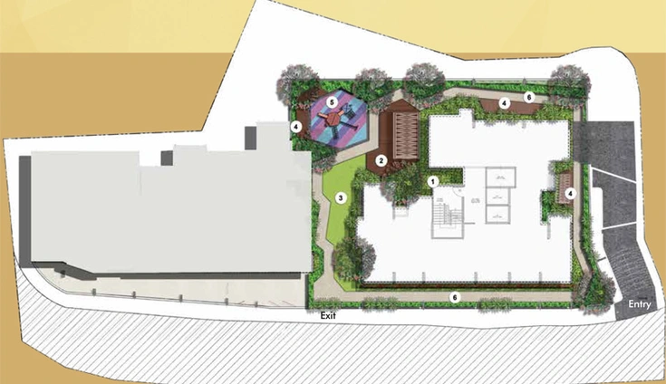 Master Plan of Dosti Belleza in Parel East, Mumbai - Image 112232