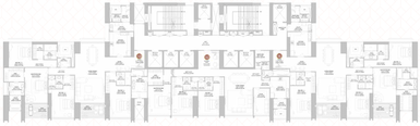 Floor Plan of Raheja Modern Vivarea in Mahalaxmi, Mumbai - Image 112246