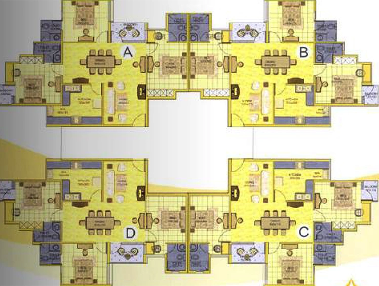 Floor Plan of Kent Mahal in Kakkanad, Kochi - Image 175511