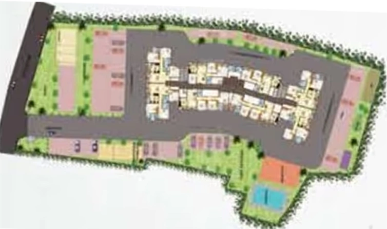 Master Plan of Confident Indus in Vennala, Kochi - Image 175330