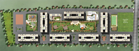 Master Plan of G Corp Greens in Thergaon, Pune - Image 111865