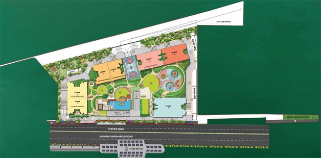 Master Plan of Godrej Emerald Waters in Pimpri Chinchwad, Pune - Image 111873
