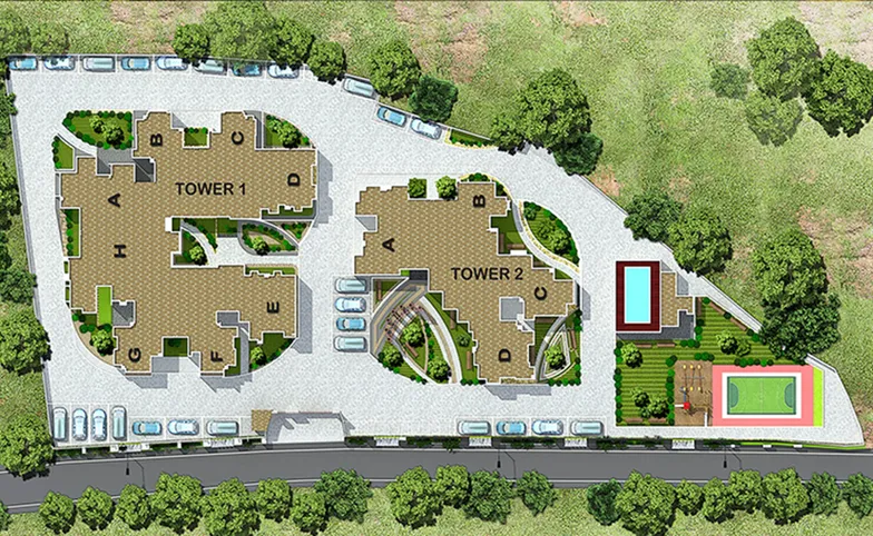 Master Plan of Asten Viveria in Thrikkakara, Kochi - Image 175302