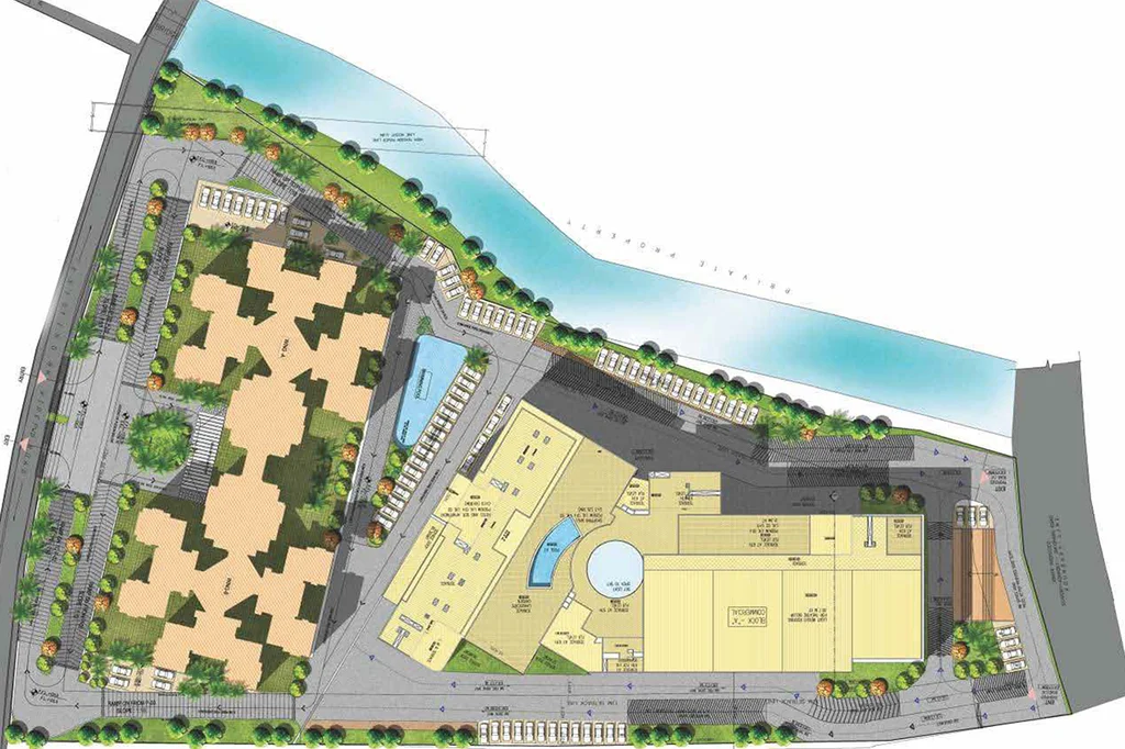Master Plan of Asten Campus Court in Kakkanad, Kochi - Image 175296