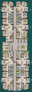 Floor Plan of JB Polaris in Tamando, Bhubaneswar - Image 153749