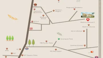 Location of Rashmi Lifestyle Phase 2 - Image 155869