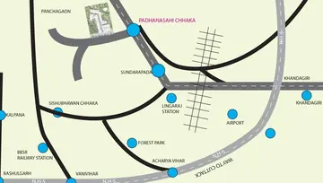 Location of Baishnodevi Sai Bibhuti Avenue - Image 186184