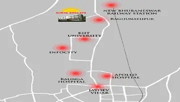 Location of Subhashree Surya Enclave - Image 159331