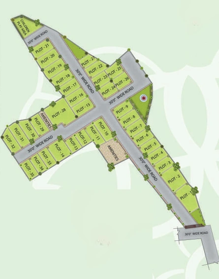 Master Plan of Skytech Infinity in Raghunathpur, Bhubaneswar - Image 158473