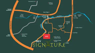 Location of Dev Signature Villas - Image 112111