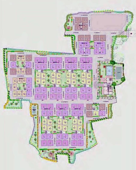 Master Plan of Trident Polaris in Khandagiri, Bhubaneswar - Image 159328