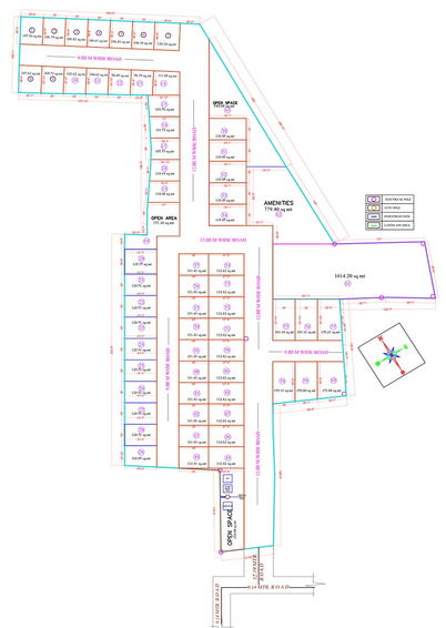 Master Plan of Krishna Downtown in Phulnakhara, Bhubaneswar - Image 154597