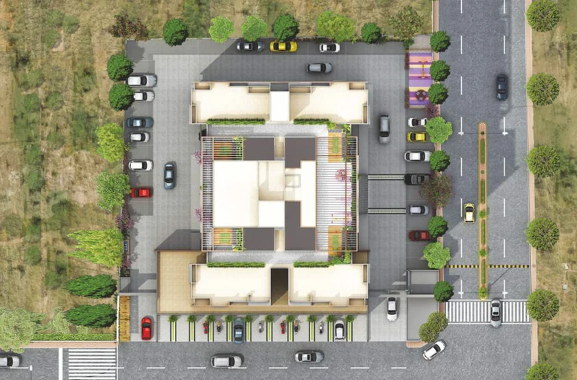 Master Plan of Rainbow Sunrise Tower in Nigdi, Pune - Image 112077