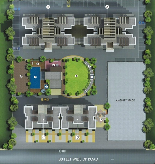 Master Plan of Alcon Signare in Kondhwa, Pune - Image 112414