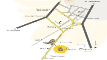 Location of Subhasri Towers - Image 159071