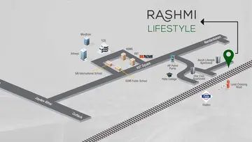 Location of Rashmi Lifestyle Phase 1 - Image 156698