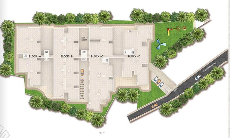 Master Plan of Rashmi Lifestyle Phase 1 in Patia, Bhubaneswar - Image 156699