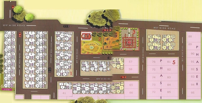 Master Plan of My Nest Aditi Residency in Sundarpada, Bhubaneswar - Image 186315