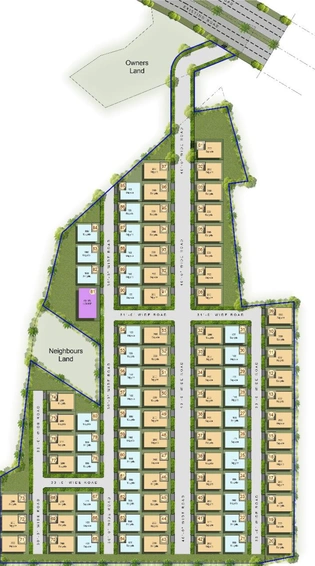 Master Plan of Oxygen City in Sultanpur, Hyderabad - Image 112622