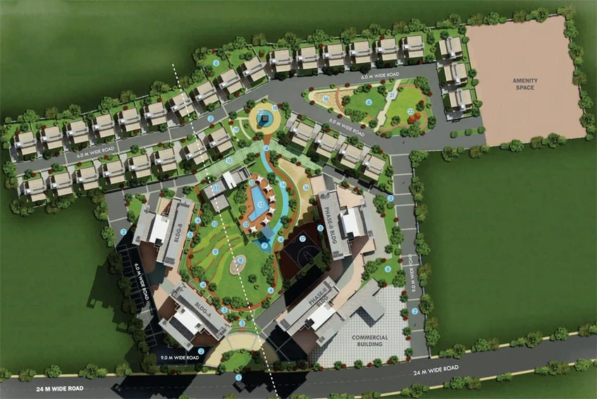 Master Plan of Nirmaann Aasamant in Kondhwa, Pune - Image 112683
