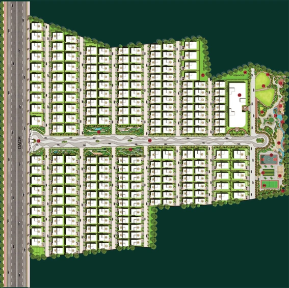 Master Plan of Urrban Riverscape in Bandlaguda Jagir, Hyderabad - Image 112635