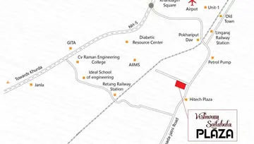 Location of Vishwam Sailabala Plaza - Image 187533