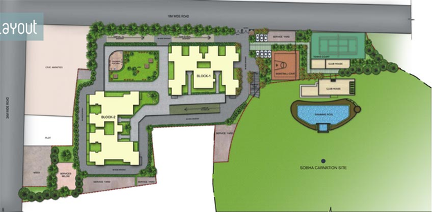 Master Plan of Sobha Ivory in Kondhwa, Pune - Image 112714