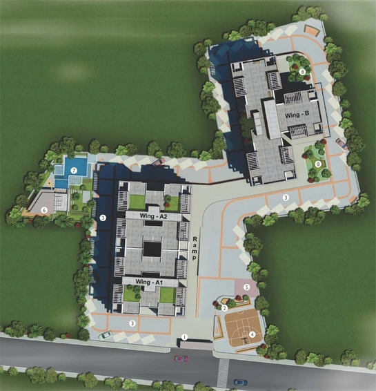 Master Plan of Alcon Royce in Kondhwa, Pune - Image 112841