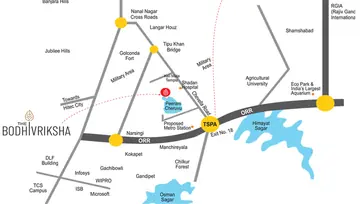 Location of Shanta The Bodhivriksha - Image 113412