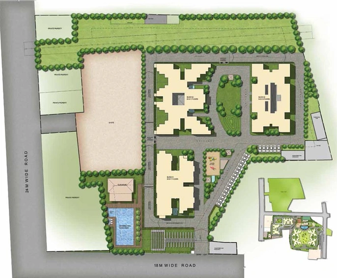 Master Plan of Sobha Orion in Kondhwa, Pune - Image 112863