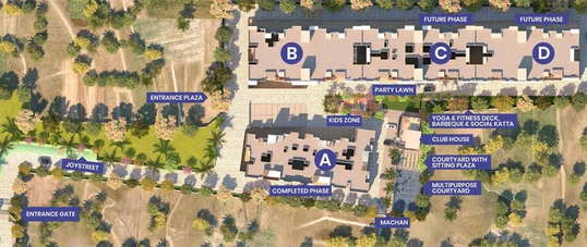 Master Plan of Porwal Parklane Urbanjoy B in Sus, Pune - Image 113173