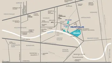 Location of VTP Velvet Villas - Image 113200