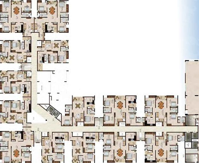 Floor Plan of Srivari Ananyaa in Vilankurichi, Coimbatore - Image 187069