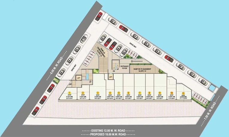 Master Plan of Karda Hari Aakruti 2 in Dwarka, Nashik - Image 146903