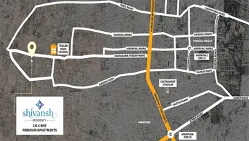 Location of Kunal Shivansh Residency - Image 146956