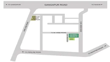 Location of Ravi Mahajan Ashmika Heights - Image 147015