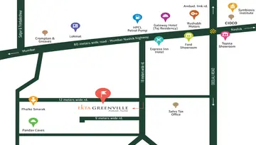 Location of Ekta Greenville - Image 113299