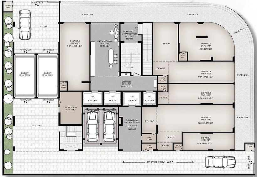 Master Plan of Ariha Vincere in Goregaon West, Mumbai - Image 147114