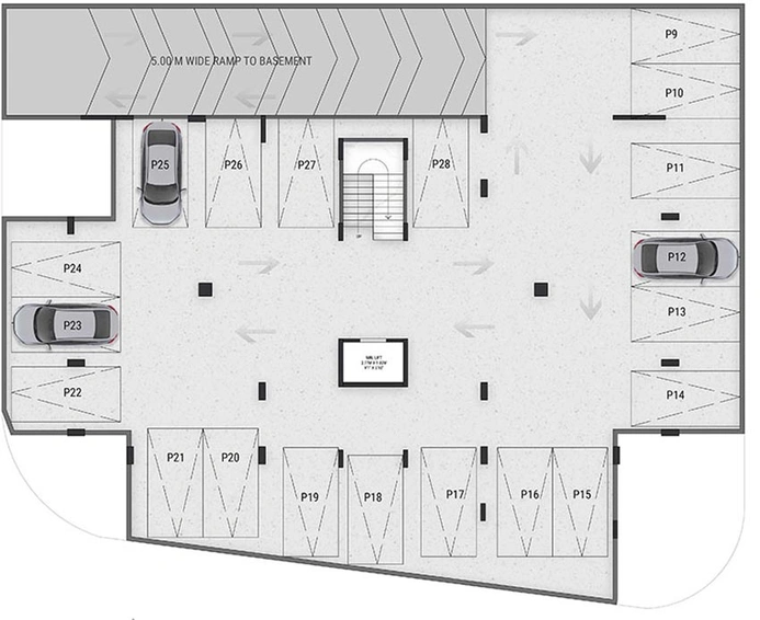 Master Plan of Gajra Vrindavan Krishna Apartments in Pathardi Phata, Nashik - Image 147209