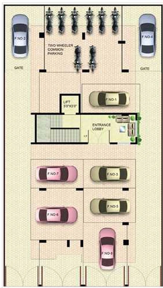 Master Plan of Revati Gajanan in Indira Nagar, Nashik - Image 147246