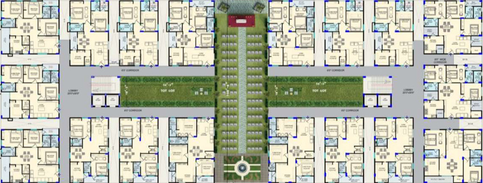 Master Plan of Janachaitanya Sree Ram Nagar Fortune One in Gajuwaka, Visakhapatnam - Image 147273