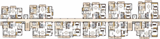 Floor Plan of Keerthi Splendour in Thubarahalli, Bangalore - Image 147345
