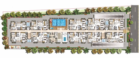 Master Plan of Keerthi Splendour in Thubarahalli, Bangalore - Image 147344
