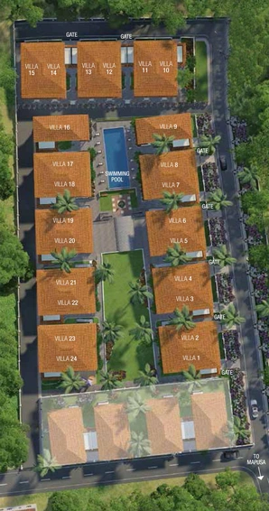 Master Plan of Acron Uplands in Nachinola, Goa - Image 147471