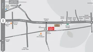 Location of Aditya Pride Laxmi Ramna - Image 148208